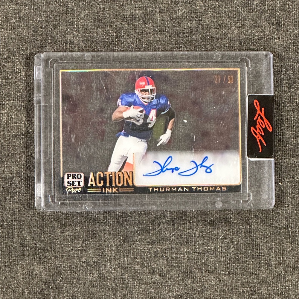 Thurman Thomas Auto Pro Set /50